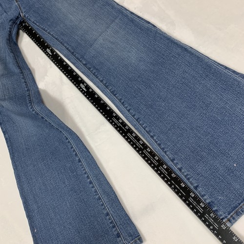 Ann Taylor LOFT Modern Flare Denim Jeans Size 2 Medium Wash - Picture 12 of 12