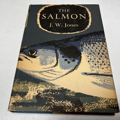 The Salmon by J. W. Jones, The New Naturalist 1959 Vintage UK Hardcover w/ DJ