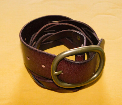 Banana Republic Genuine Leather Braided Belt. Braided Leather Belt | Banana Republic Factory main image 3