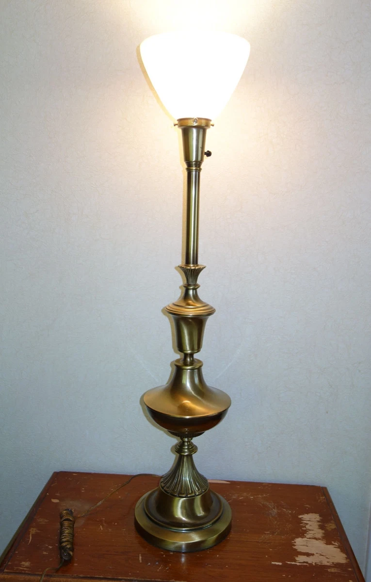 Brass torch lamp deals