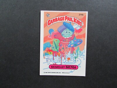GARBAGE PAIL KIDS 6th SERIES 6 COMPLETE 88-CARD SET 1986