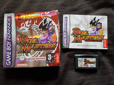 Duel Masters Sempai Legends Nintendo Gameboy Advance Game Limited Edition Ebay