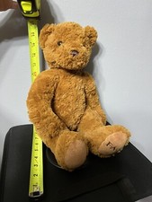 FAO Schwarz Brown Plush Teddy Bear 16" Toys R Us 2015 Stuffed Animal Toy