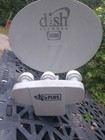 Dish network SATELLITE DTV ANTENNA 3 LNB DP plus digital FTA OTA 26 wide oval