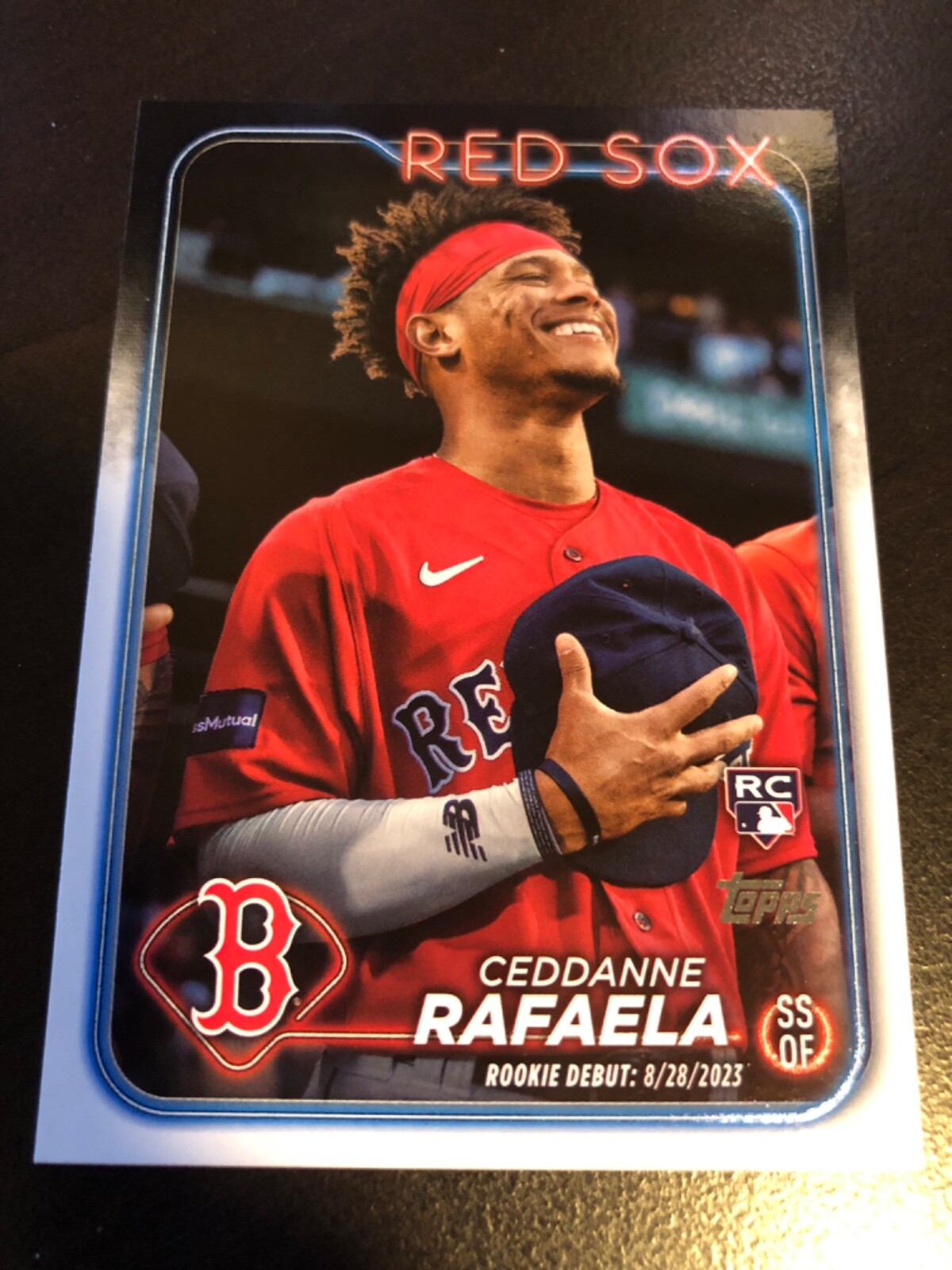 2024 Topps Update Series - Rookie Debut #US110 Ceddanne Rafaela (RC)