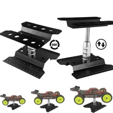 NHX RC Alum Car Stand Work Station Repair Tools :1/12 1/10 1/8 Truck Buggy Black