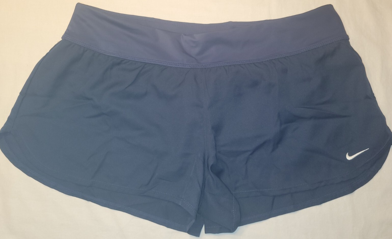 Nike Swim Shorts Women's Solid Element Swimming Boardshorts Navy Size