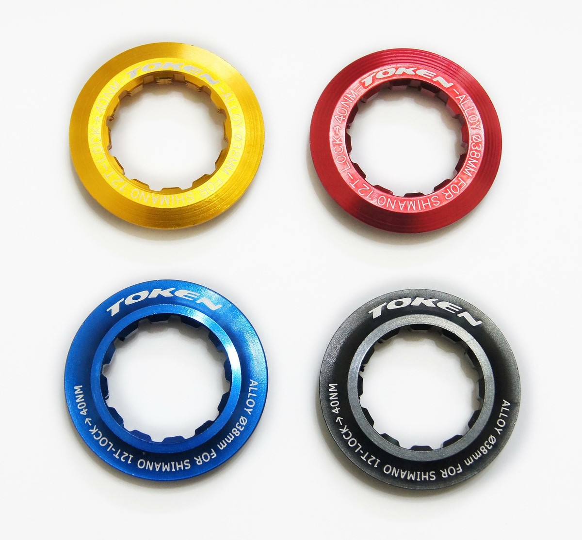 TOKEN CNC 12T Cassette LOCKRING for Shimano Cassette Bike Bicycle