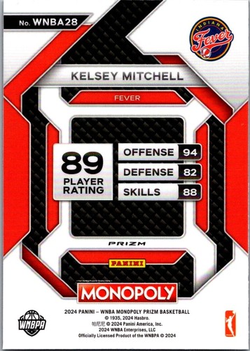 Icona classica Prizm Monopoly Kelsey Mitchell 2024 - Foto 2 di 2