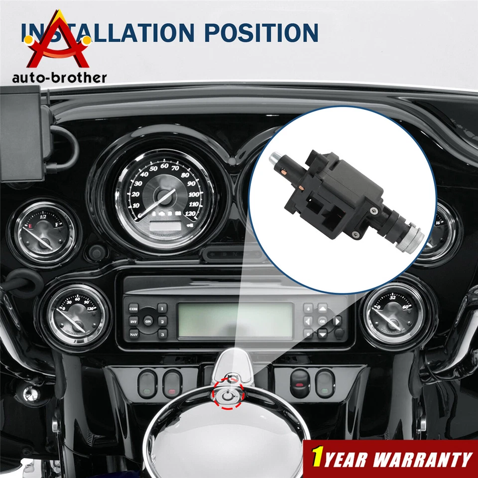 Carcasa de interruptor de encendido para Harley Touring Street Electra Road Glide 2006-2013 Foto 2 de 4