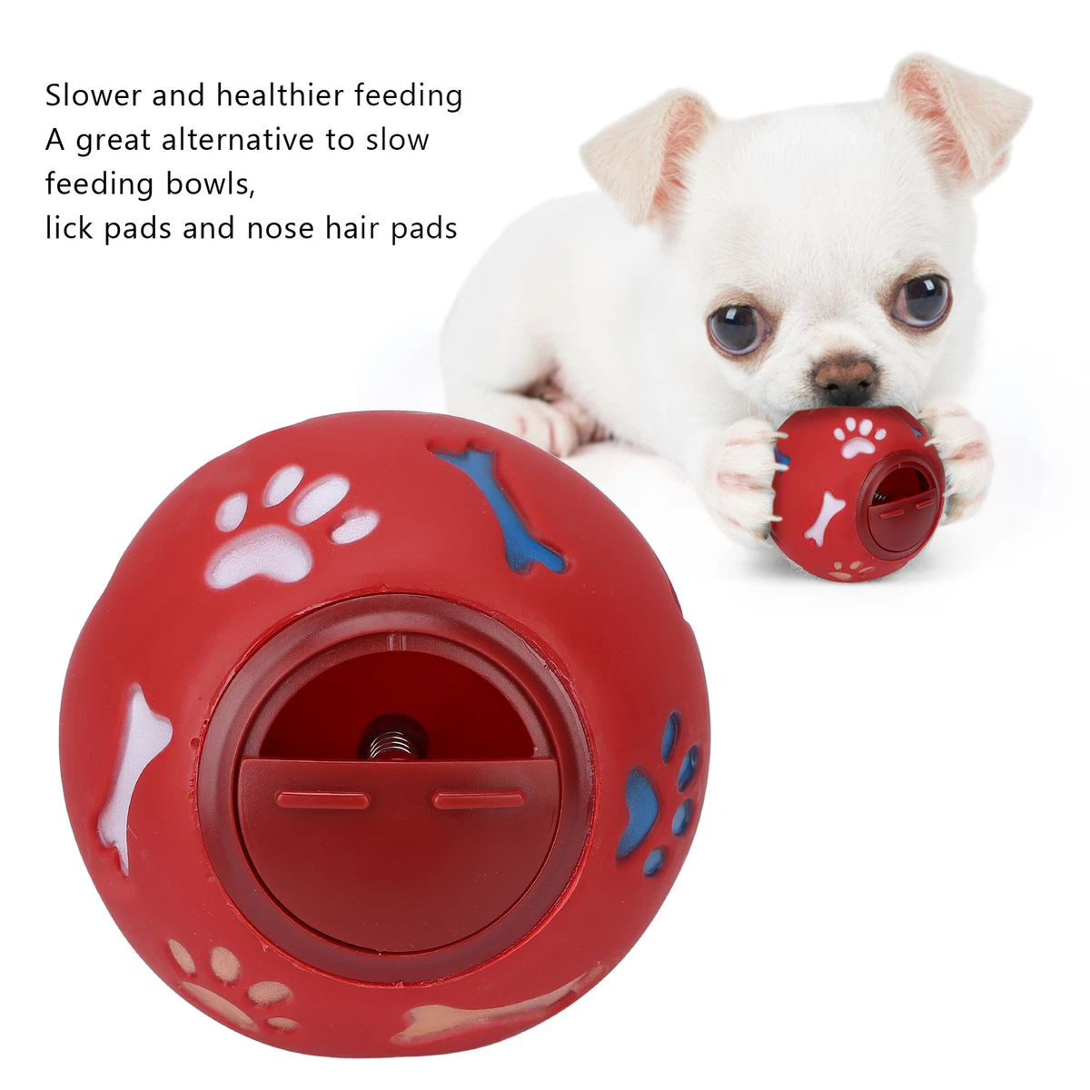 Dog feeding ball hotsell