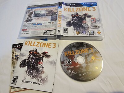 KillZone 3 (PlayStation 3, 2011) Complete