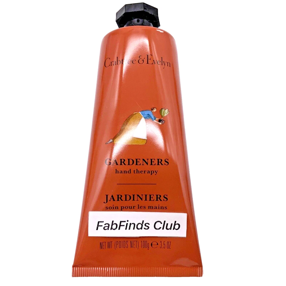 Crabtree & Evelyn Gardeners Hand Therapy Cream 3pc Set 10.5oz total (3x3.5oz) - Image 3 of 4