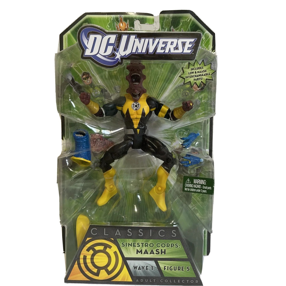 DC Universe Classics Sinestro Corps Maash Green Lantern Arkillo