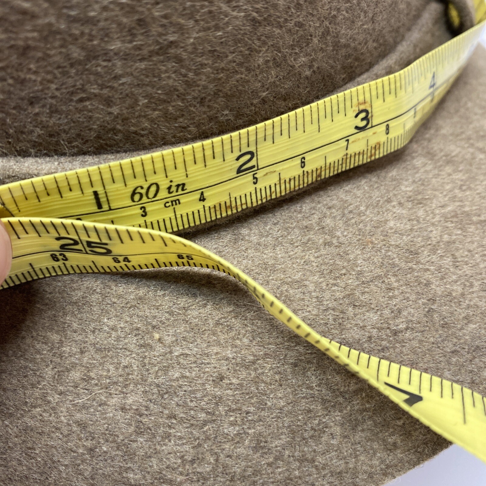 Vintage Richman Brothers Genuine Fur Velvet Fedora Hat Size Unknown View Picture