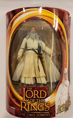 LORD OF THE RINGS GANDALF THE WHITE FIGURE THE TWO TOWERS - NIP