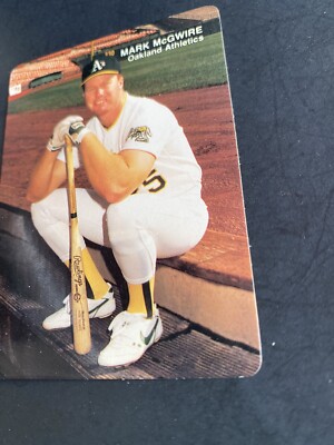 1990 - MARK MCGWIRE - Mothers Cookies Baseball Card #25 | eBay
