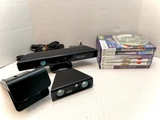 Microsoft Xbox 360 Kinect Sensor Bar Bundle- Games & TV Mount.