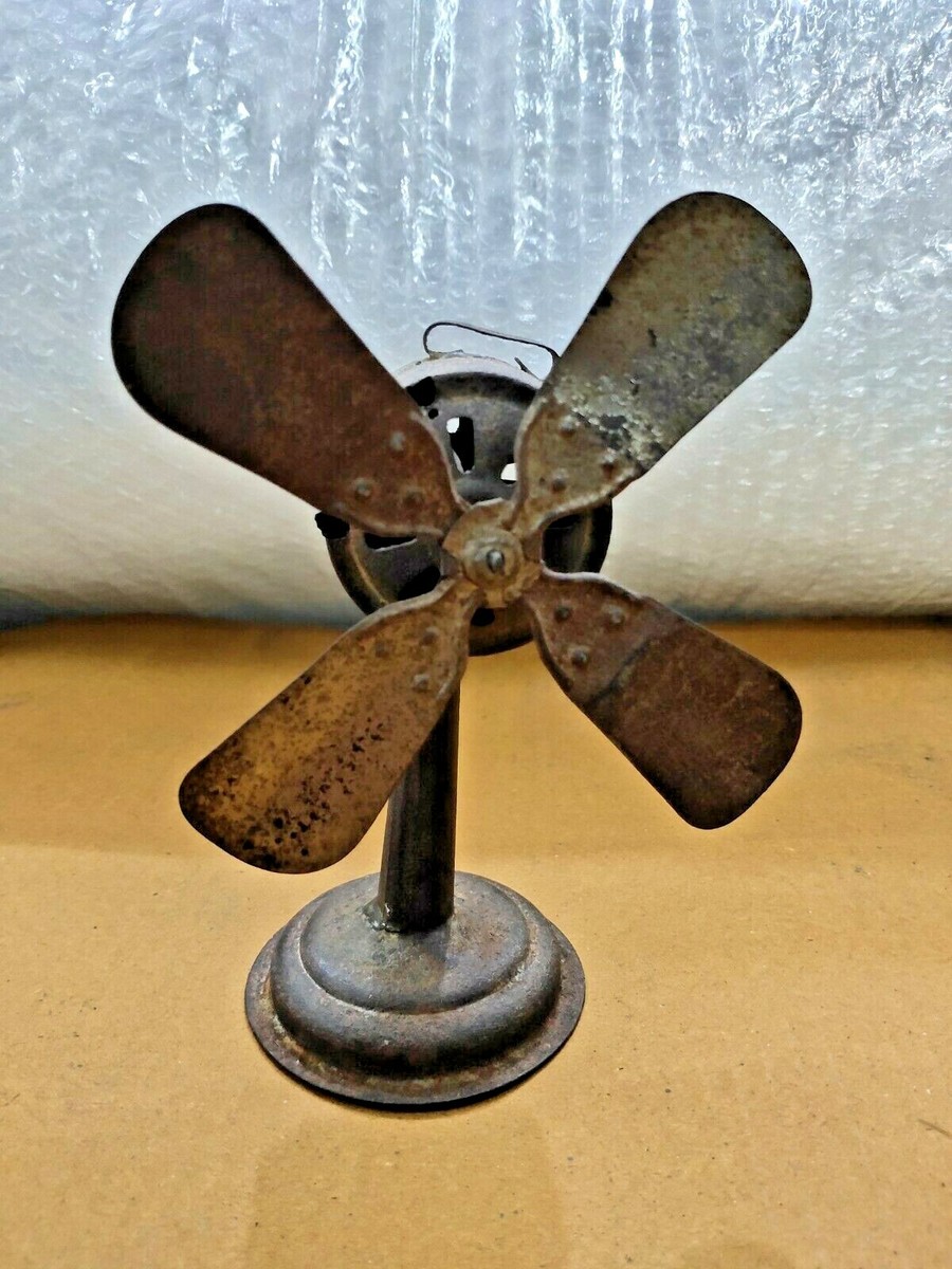 Ventilateur Miniature Vintage En étain - Jouet Ancien Rare Japonais - OCCASION - Collection