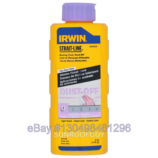 IRWIN Strait-Line Blue Carpenter's Chalk Refill