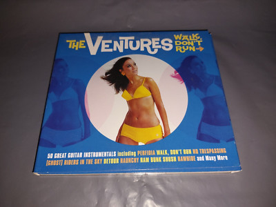 THE VENTURES * WALK DON'T RUN * DIGIPAK 2 X CD ALBUM EXCELLENT 2012 SURF ROCK