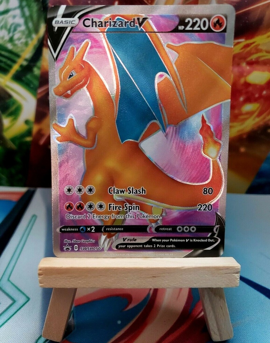 Charizard V [SWSH050] Black Star Promo, Champion's Path