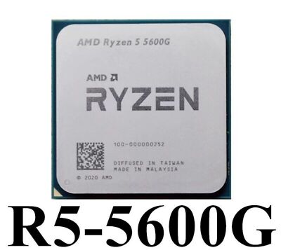 AMD Ryzen 5 5600G R5 5600G Socket AM4 CPU Processor 3.9GHZ Desktop 6Core 16MB