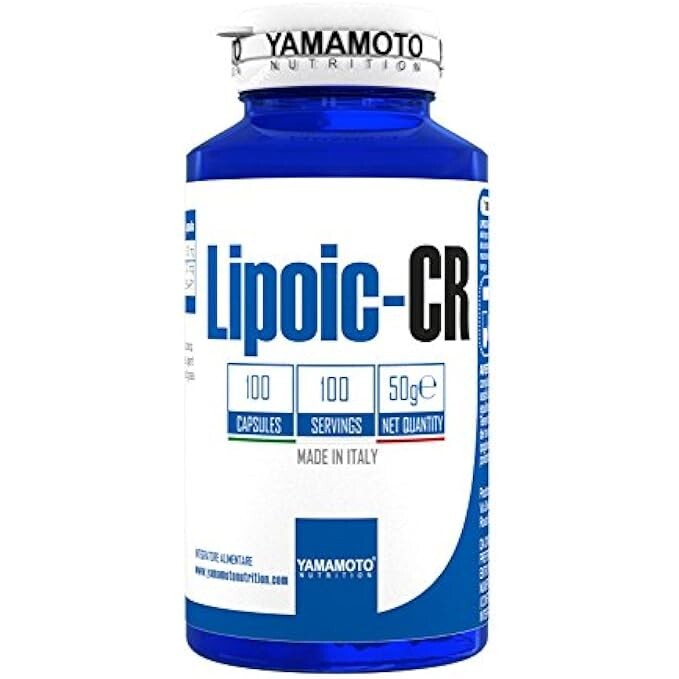 Lipoic-CR integratore alimentare che apporta 300mg di Acido Alfa Lipoico (ALA) e