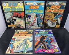 Superboy Legion of Super-Heroes 207,212-215 Lot Of 5 Bronze Age Books