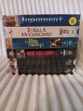 VHS Lot: To Kill a Mockingbird, West Side Story, The Big Sleep, Jesus, Judgment