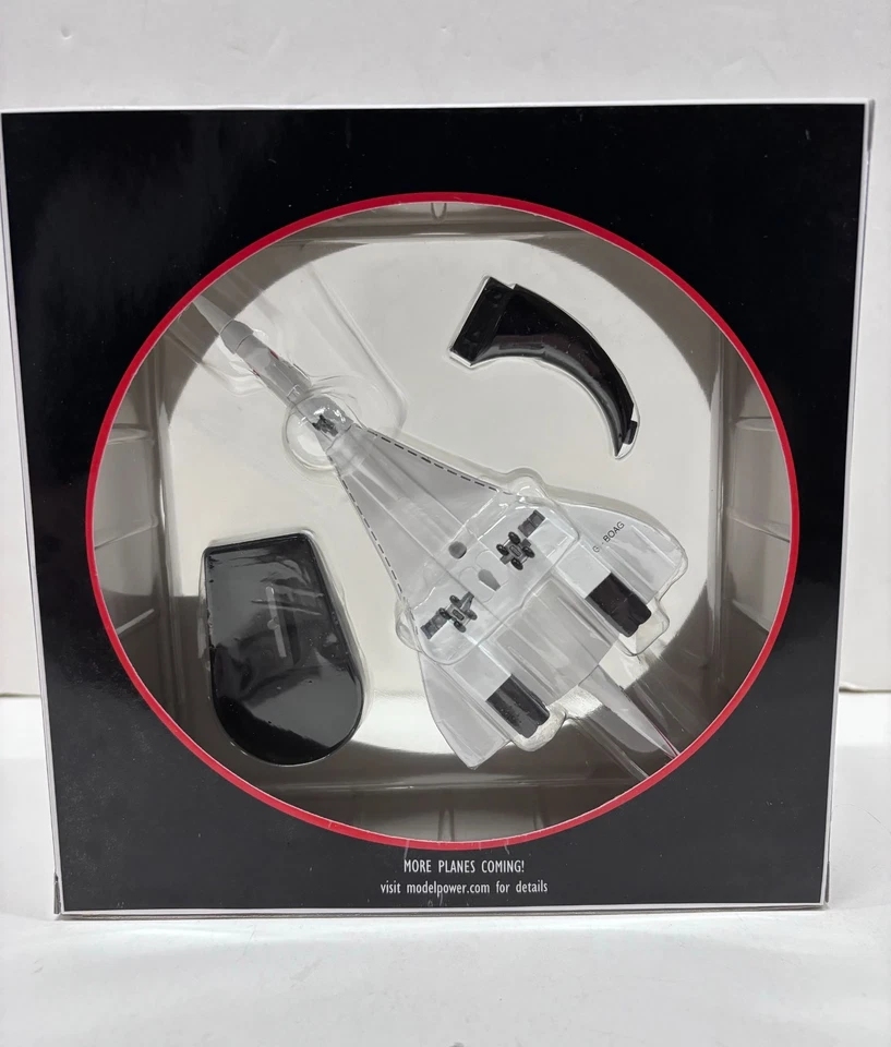 Model Power Lot of 3 Die Cast Planes, Concorde Polikarpov Etendard Postage Stamp - Image 3 of 4