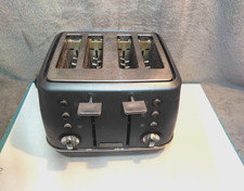 Morphy Richards Evoke Premium 4-Slice Toaster Steel Blue Working WELL USED WORN