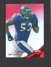 2012 Certified Mirror Red #23 Ray Lewis 163/250