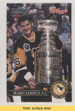 1995-96 Donruss Kellogg's Mario Lemieux (The Cup) HOF READ 0t5