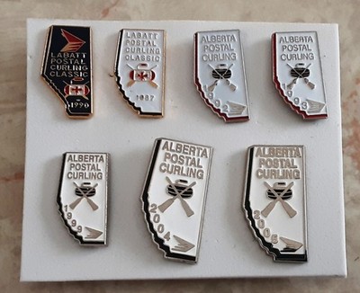Alberta Postal Curling Labatt FREE SHIPPING