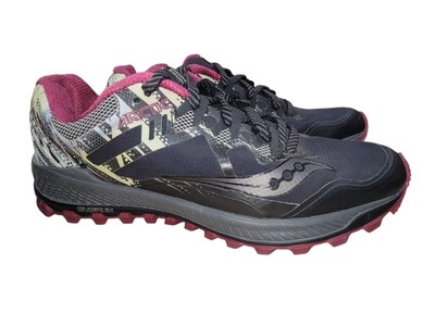 Saucony Peregrine 8 Ice+ Arctic Womens Trail Running Shoes Black Size 10 S10450-