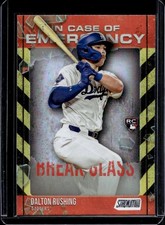 2025 Topps Stadium Club Dalton Rushing In Case Of Emergency RC #ICE-2 Dodgers