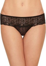 Wacoal Women's Vivid Encounter Bikini Panty, Black, Medium