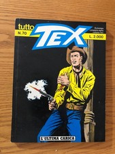 Fumetto Tutto Tex Nr. 70 L'ultima carica