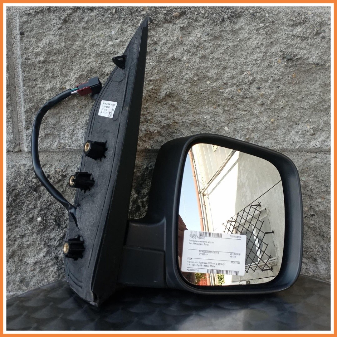 Specchio Retrovisore Laterale Destro DX Fiat Fiorino III 735674070 2007 2016