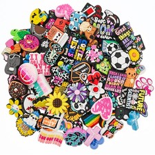 100pcs Silicone Focal Beads for Pens,Random Focal Bead Bulk Mixed Cute Beads ...