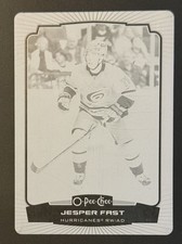 😳 Jesper Fast BLACK PRINTING PLATE 2022-23 O-Pee-Chee 1:1 ONE OF ONE #325