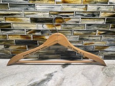 Vintage Wooden Hanger with Advertising Park Sheraton Hotel New York NY 1950s
