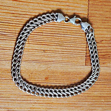 14ct Gold Hallmarked 585 Bracelet 5.52g, 19cm, No Stone