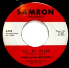 OGNIR & THE NITE PEOPLE -RARE PA GARAGE FUZZ 45- I FOUND A NEW LOVE/ALL MY HEART