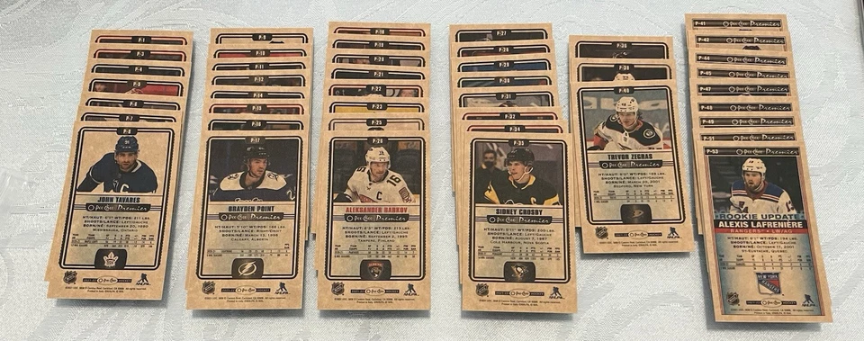 LOTE-45 OPC PREMIER 21-22 ALTURA MCDAVID MATTHEWS OVECHKIN BYFIELD ZEGRAS LAFI RC - Imagem 3 de 4