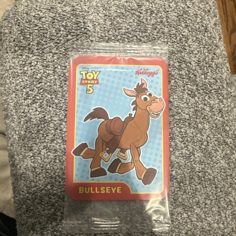 Kellogg's Toy Story 5 Collectible Cards Atlas and Bullseye Sealed Pack