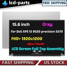 Schermo LCD grigio FHD+ assemblato per Dell XPS 15 9520 Precision 5570 non touch