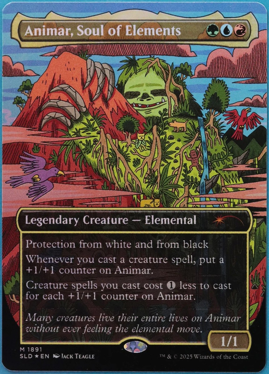 Animar Soul of Elements (Secret Lair Promo) FOIL MINT MTG CARD