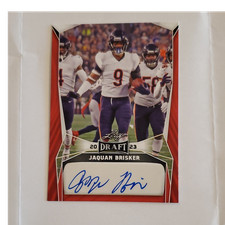 Leaf 2023 Draft Jaquan Brisker Autograph Football Card #BA-JB7 NCAA
